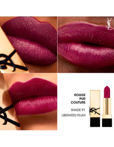 Yves saint laurent rouge pur couture satin refillable lippenstift pm pink muse 3,8 g hervulbare lippenstift